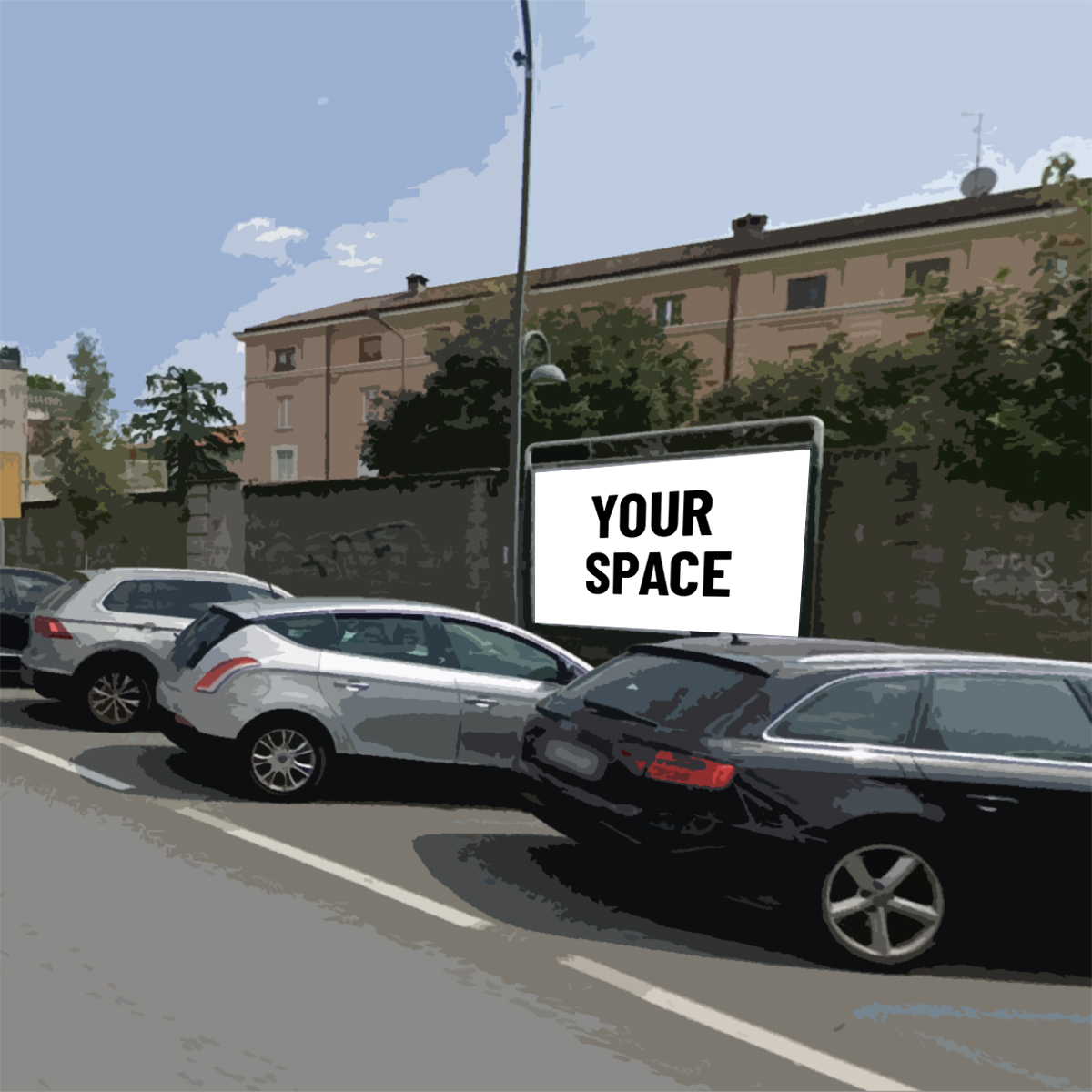 SPAZIO PUBBLICITARIO 300 x 200 Via Solferino (BRESCIA) Dal 19/10/2026 al 01/11/2026 14 giorni